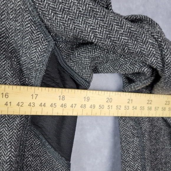 Lululemon Think Fast Long Sleeve Heathered Herringbone Heathered  Size 12 - Picture 11 of 16